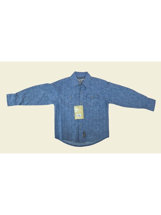 Wrangler Tops - Wrangler Retro Premium Womens Western Snap Shirt Small Blue Paisley